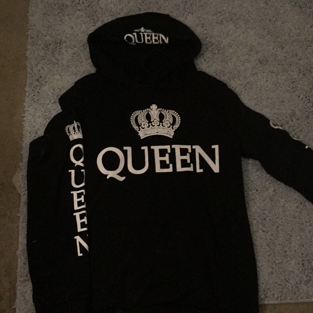 A queen hoodie